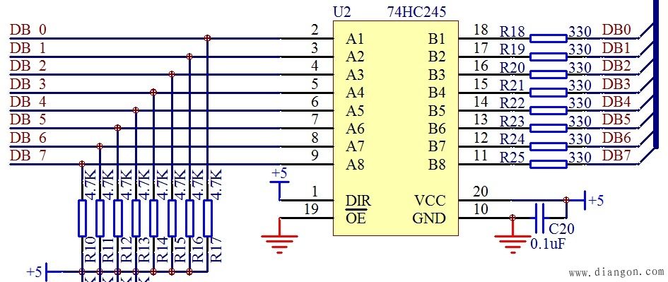 Ƭ̳-74HC245ͼ